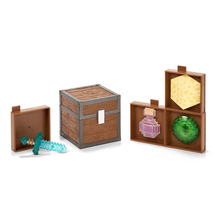 Hot Minecraft Mini Chest Jewelry Box