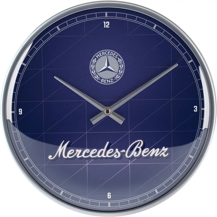 Mercedes-Benz - Silver & Blue
