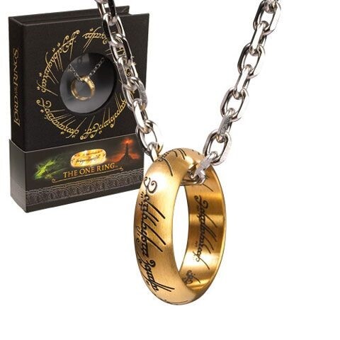 The Legendary One Ring of Power Necklace: Inspired by Hobbits Frodo, Bilbo  Baggins, Gollum's Invisible Ring & Sauron's Ring - Etsy