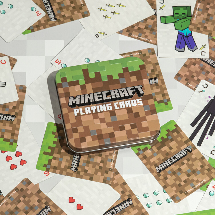 Playing cards - Minecraft