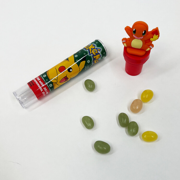 Bonbons Jelly beans Pokémon avec tampon - (différents designs, en