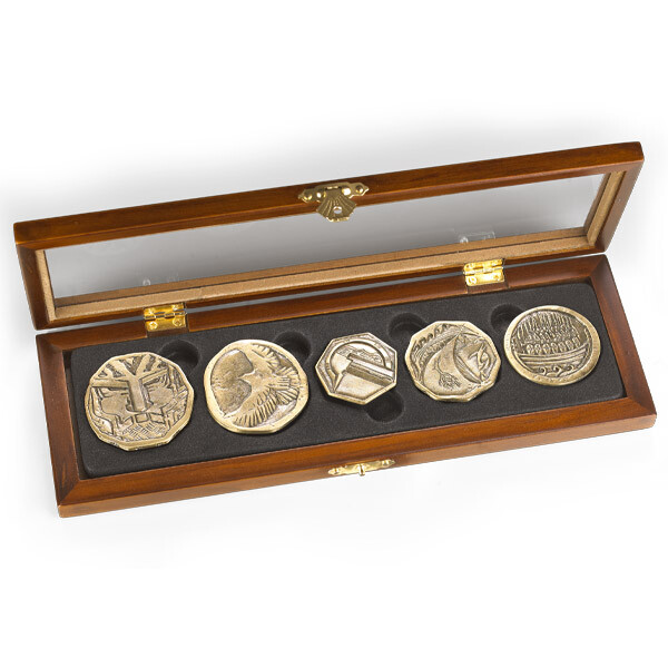 Srebrna kovanica The Hobbit - Dwarven Treasure