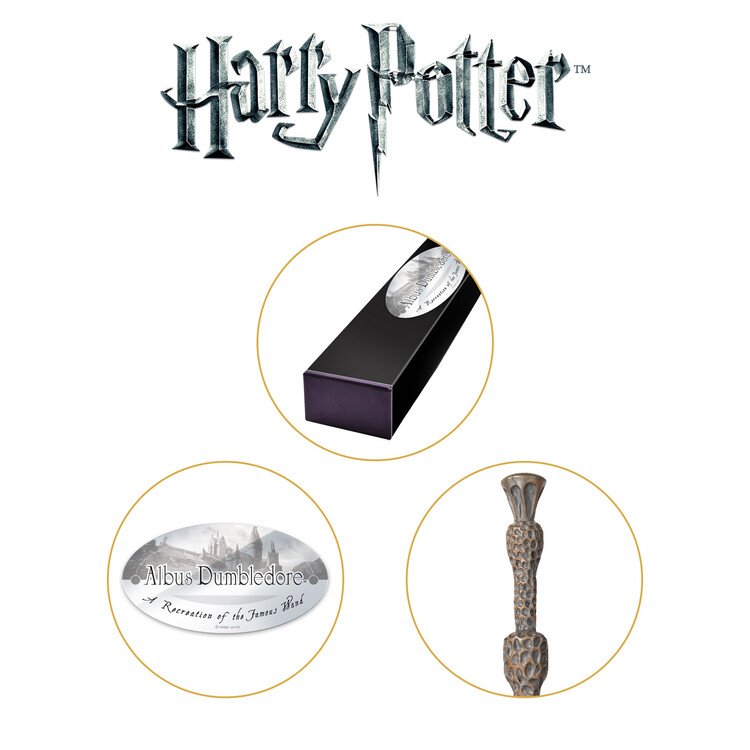Harry Potter - Varinha Luminosa Dumbledore, MERCHANDISING