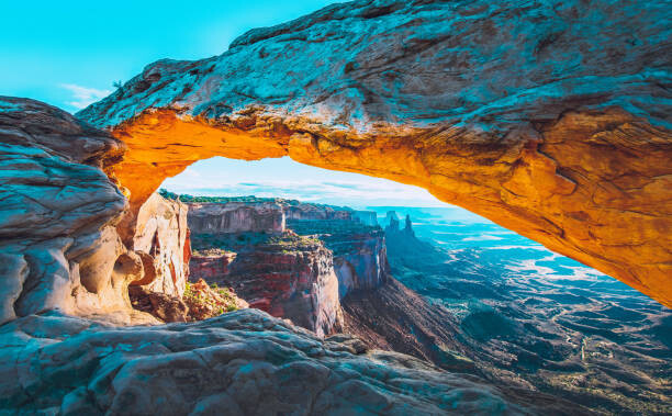 Seinätarra Mesa Arch Sunrise