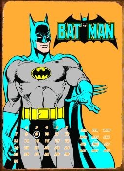 BATMAN POSE | Collectible retro metal signs for your wall