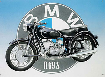 BMW - Logo Evolution | Collectible retro metal signs for your wall
