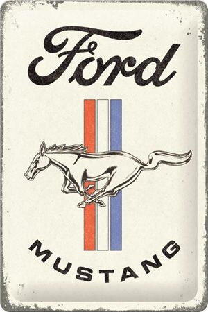 ford mustang horse drawing