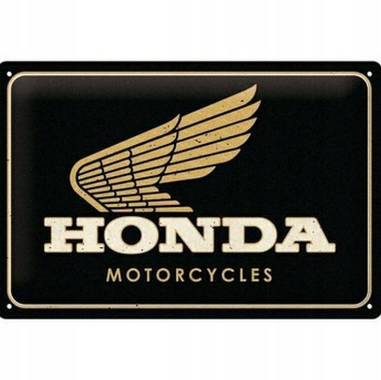 Metal sign Honda
