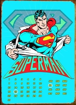 SUPERMAN RIPPED SHIRT | Collectible retro metal signs for your wall