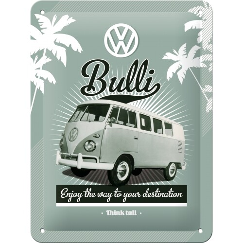 Metal sign Volkswagen VW Bulli