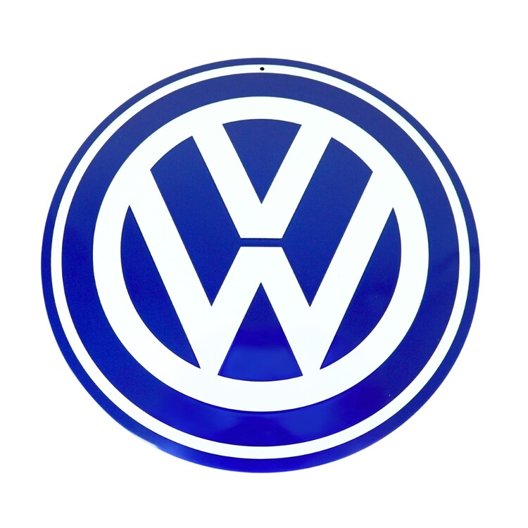 Metal sign Volkswagen VW