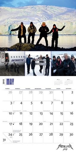 Calendar 2021 Metallica