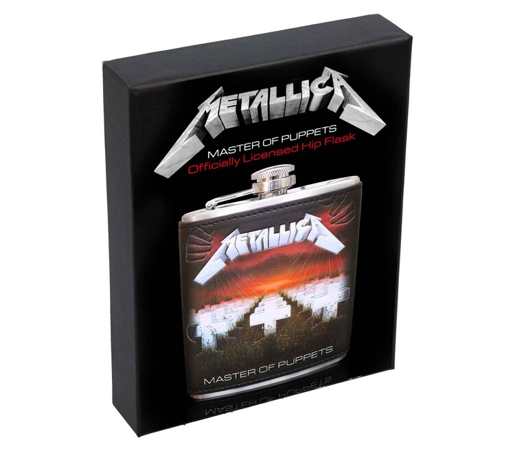 master of puppets metallica music band logo license plate frame usa made