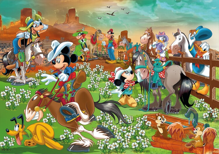 Jigsaw puzzle Mickey and Friends