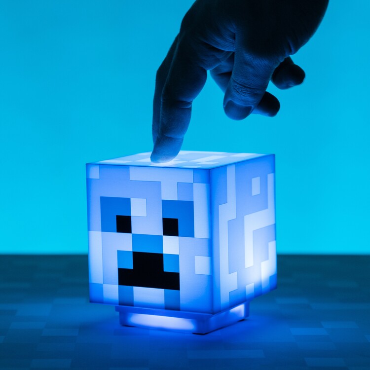 Glowing figurine Minecraft - Charged Creeper