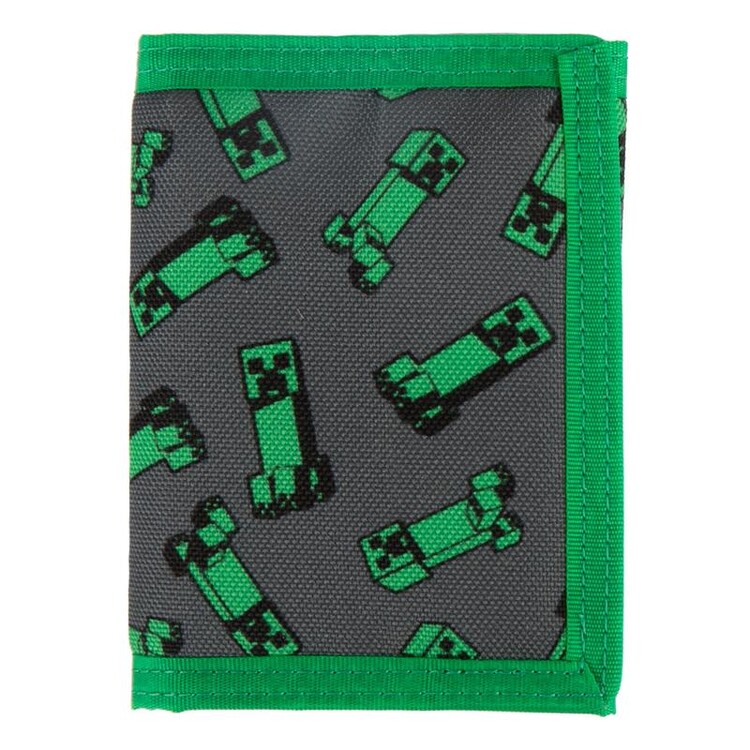 Wallet Minecraft Creeper Crowd Tips for original gifts