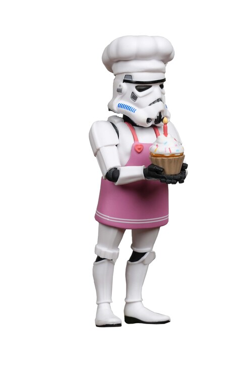 Figurine MINIX Movies 12 cm: Star Wars - Stormtrooper Cupcake