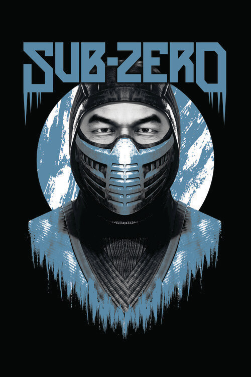 Naljepnica Mortal Kombat - Sub-Zero