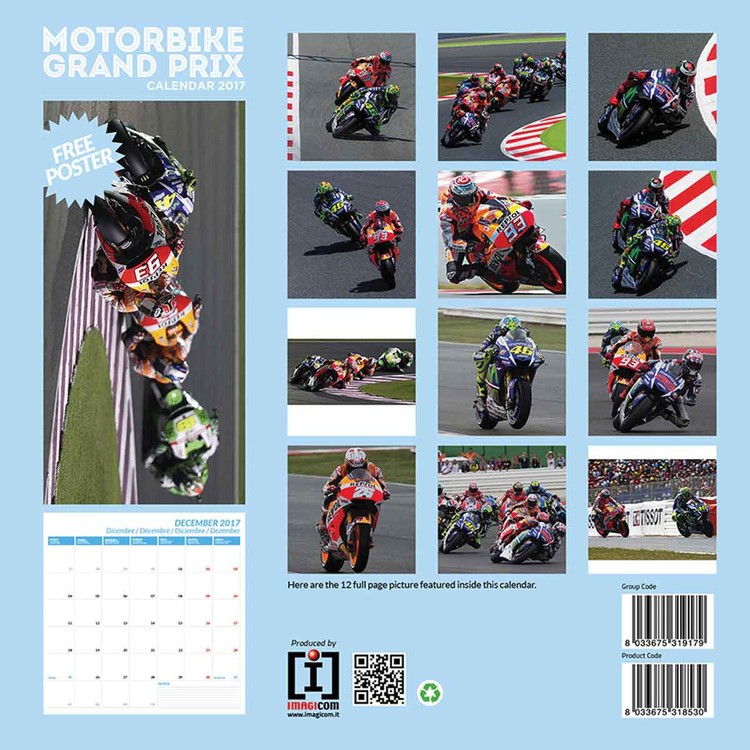 Calendar 2021 Motorbike