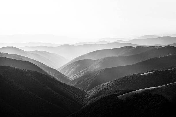 Autocolante Mountain landscape