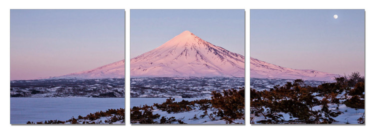 Lonely Mountain Mounted Art Print