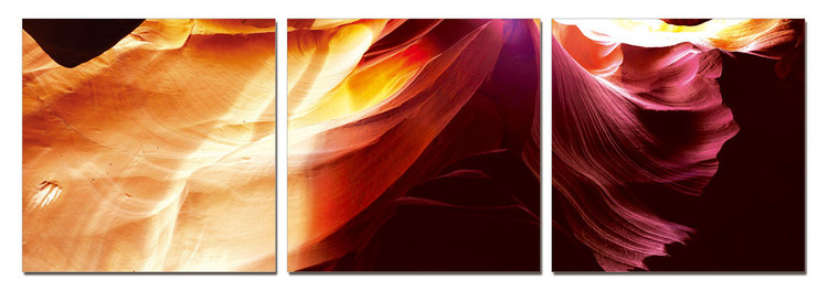 Modern design - Vibrant abstraction Mounted Art Print