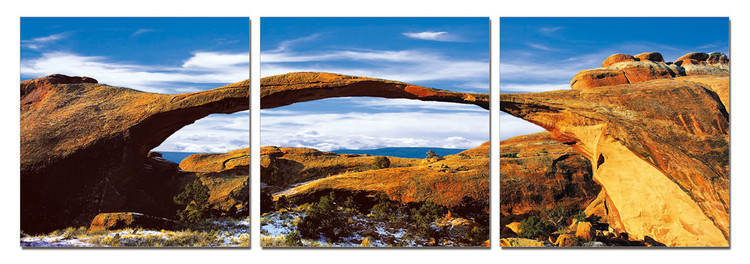 Rocky arch Mounted Art Print