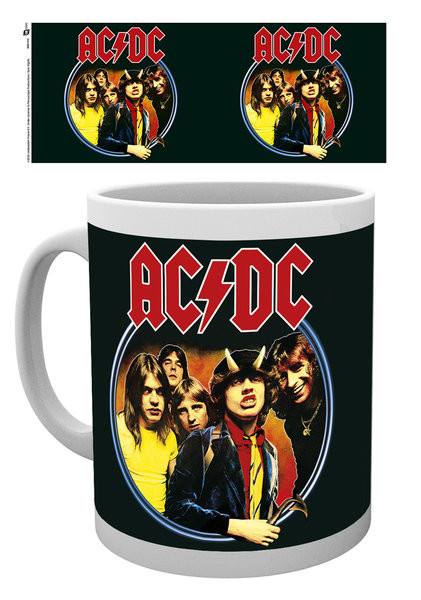 AC-DC Band Christmas Coffee Mug 