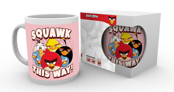 Cup Angry Birds - Sqauwk This Way