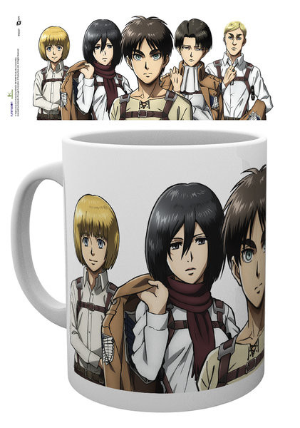 Cup Attack On Titan - Lineup