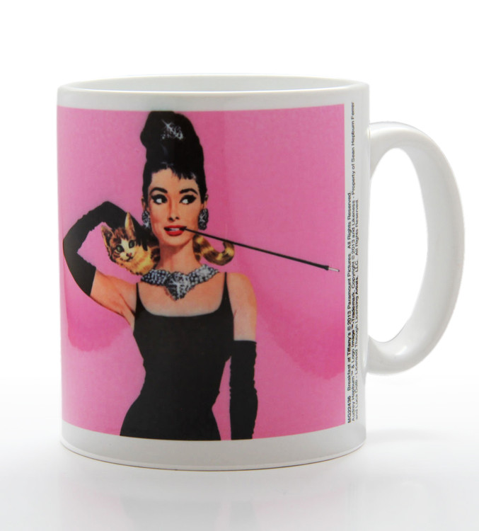 Audrey Hepburn - Pink Mug