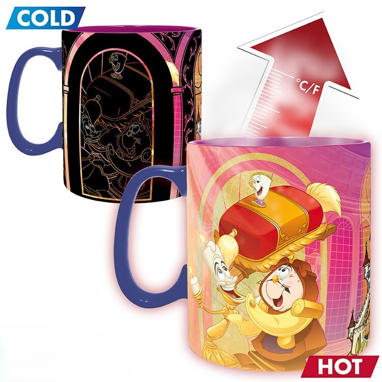 Heat mug Disney - Beauty & the Beast