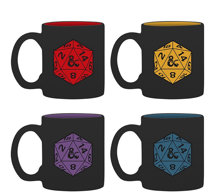Mug Dungeons of Dragons - D20
