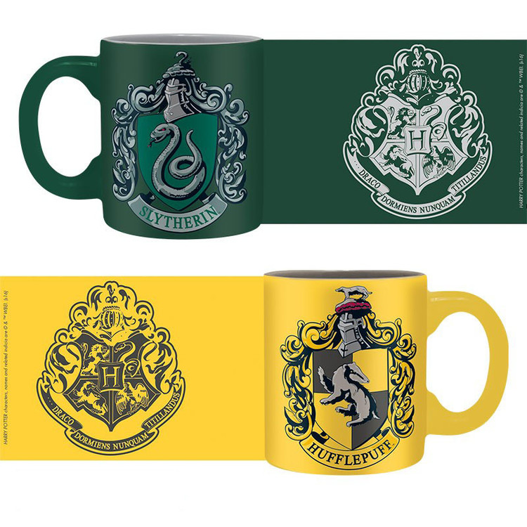 Cup Harry Potter - Slyth. & Huffle