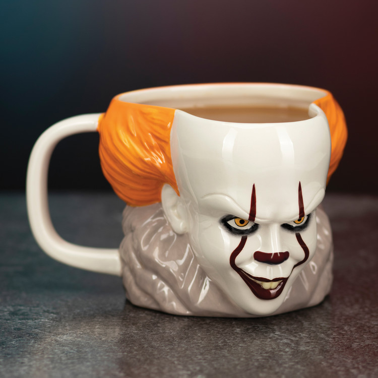 No Aplica DIRAC Taza Pennywise 2017 Ceramic Mug It Official Merchandising Tazas de desayuno 