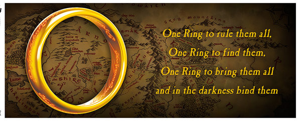 Cup Lord of the Rings - One Ring
