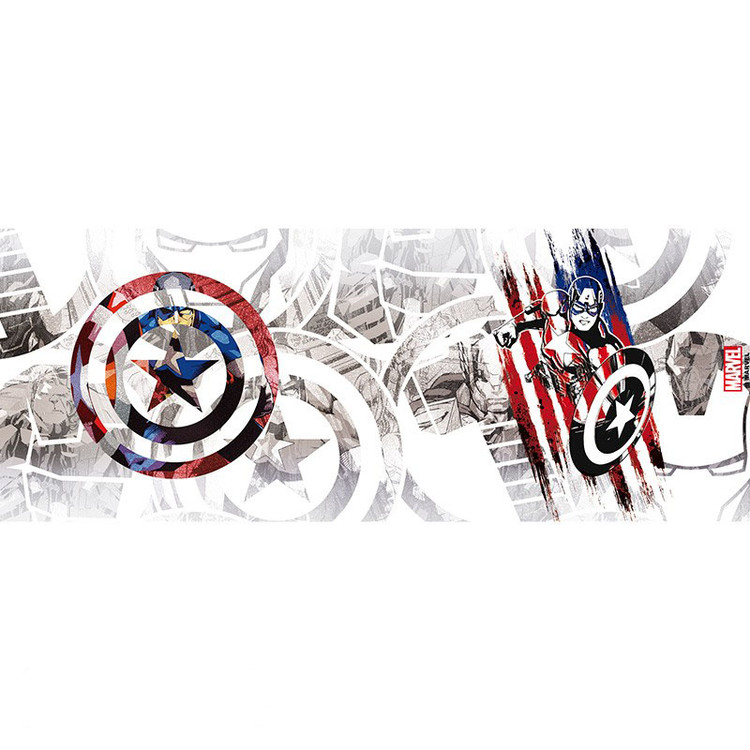 Cup Marvel - Captain America Design