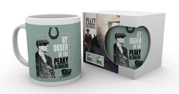 Novelty Magic Heat Changing Mug & Gift Box By order of the Peaky Blinders 