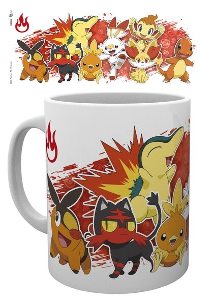 Pokémon Original Generation One Starters Coffee Mug