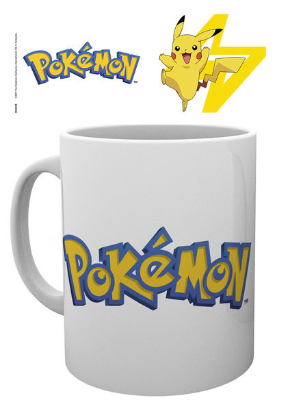 Mug Pokemon - Logo And Pikachu