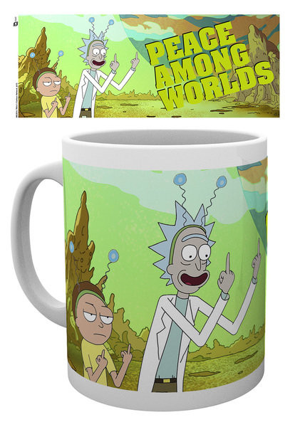 Cup Rick And Morty - Peace