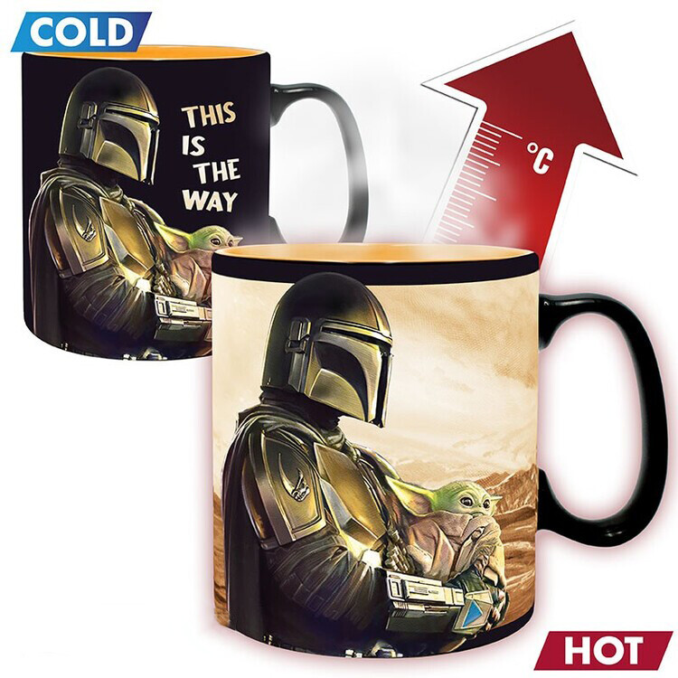 Star Wars (The Mandalorian - Two For The Road) Morphing Mugs