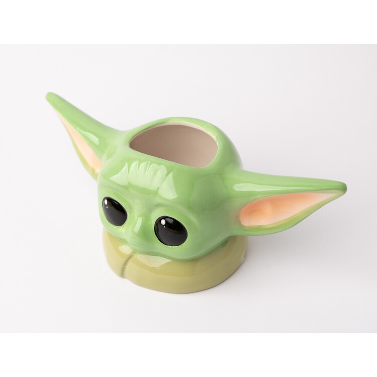 Disney Kawaii Baby Yoda Grogu Cup Action Figure Toys StarWars Mandalorian  Baby Yoda 3D Mug Coffee Cup Lovely Christmas Gifts - AliExpress