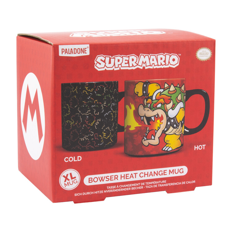 NINTENDO: Ensemble Tasse Super Mario Bros + Tirelire Bowser Nintendo -  Vendiloshop