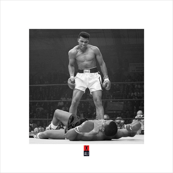Art Print Muhammad Ali v Liston