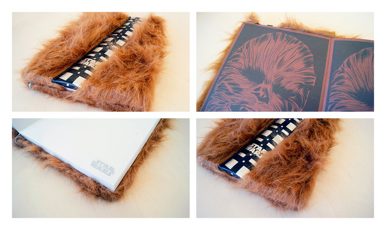 Muistikirjat Star Wars - Chewbacca Fur Premium A5