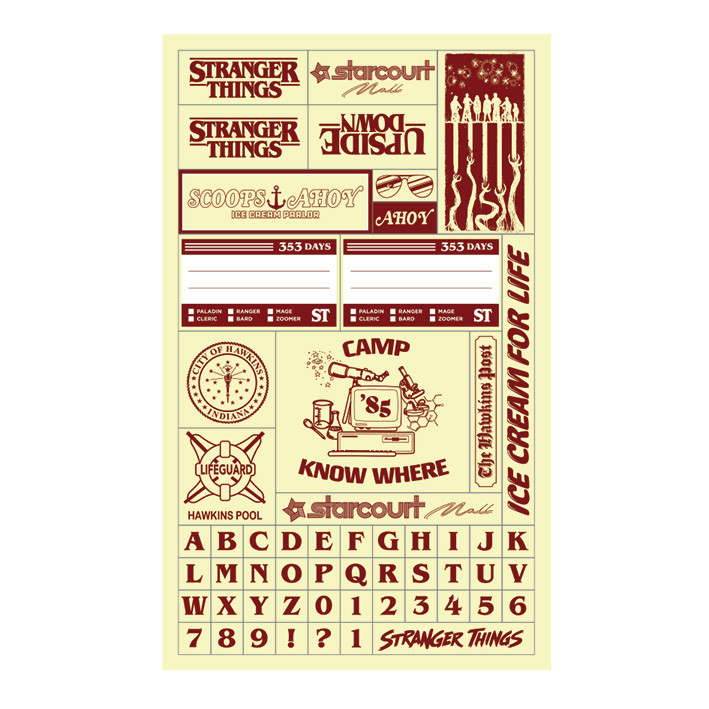 Stranger Things – Season 3 VHS Muistikirjat