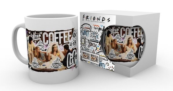 Friends - Coffee Is Life Muki