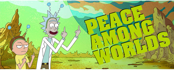 Muki Rick And Morty - Peace