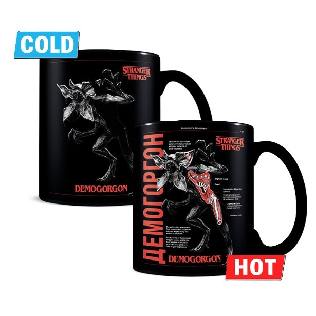Lämpömuki Stranger Things - Anatomy of a Demogorgon